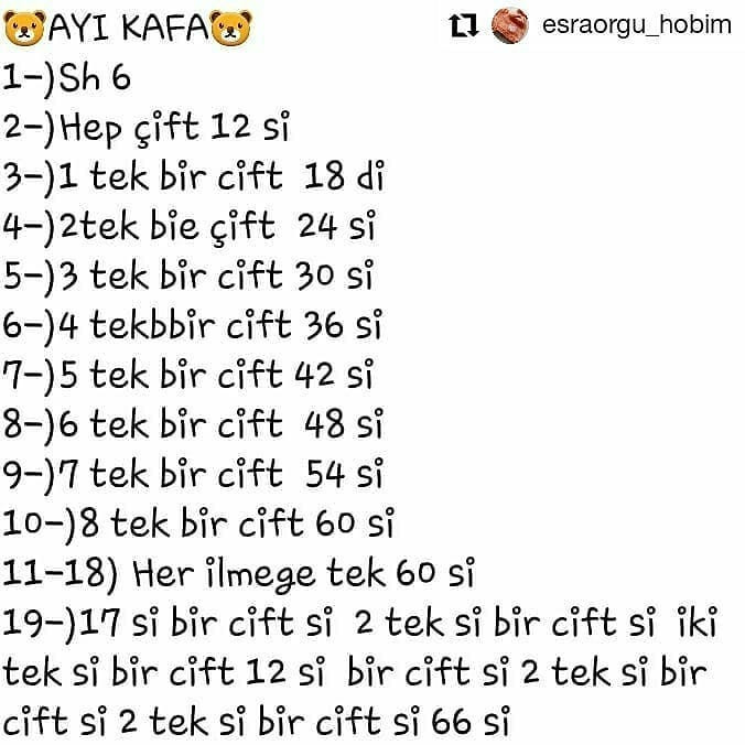 Örme Ayıcık Şeması: Patikli, Şapkalı