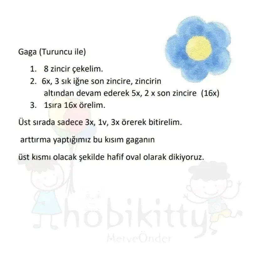 Örme Bebek Örnek Şeması