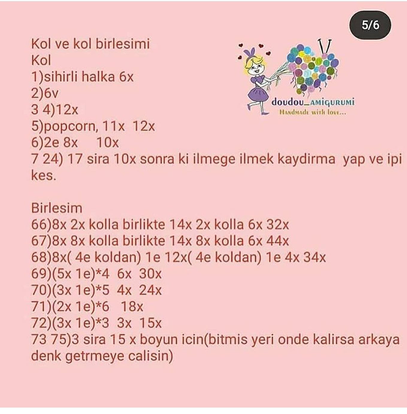 Örme Bebek Şeması