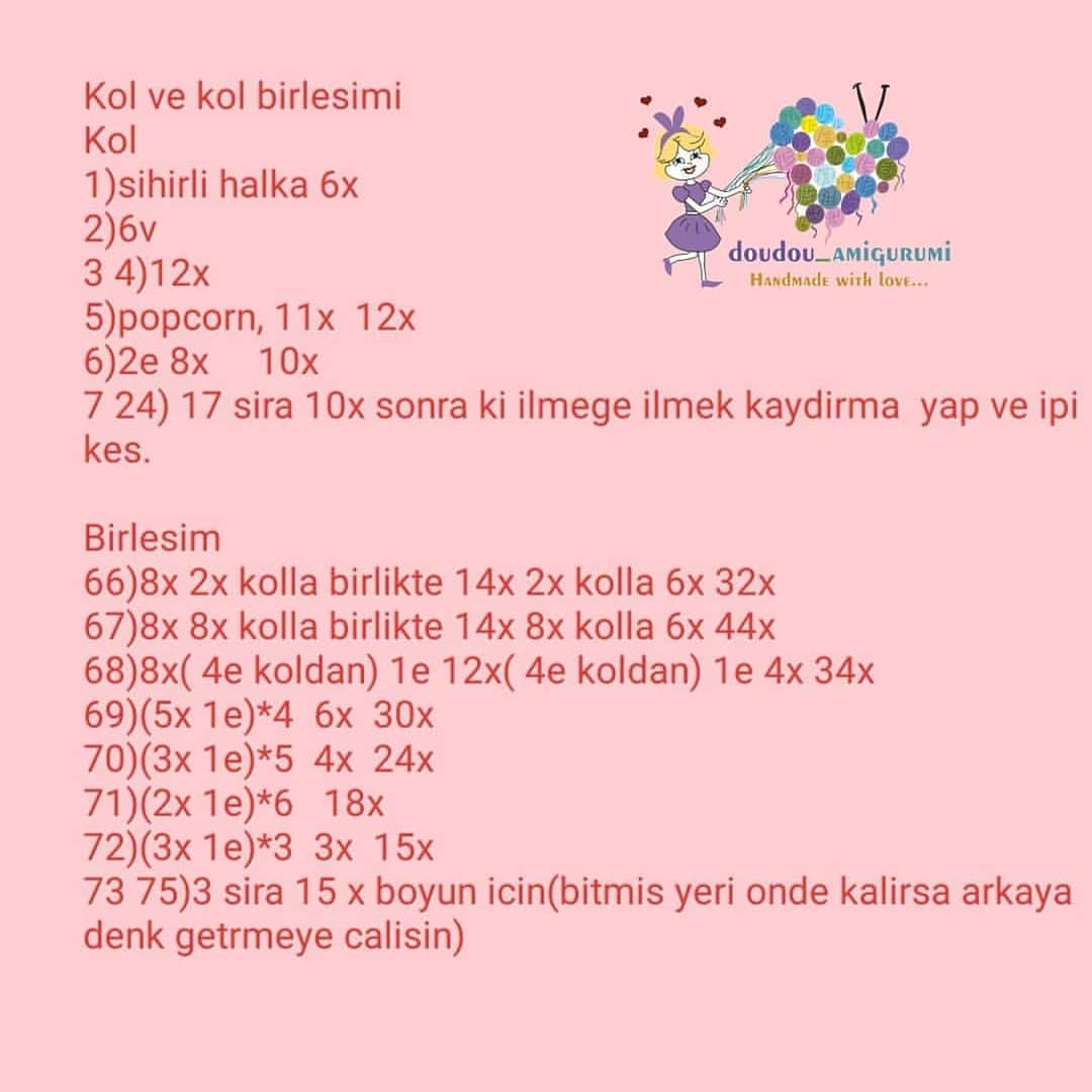 Örme Bebek Şeması