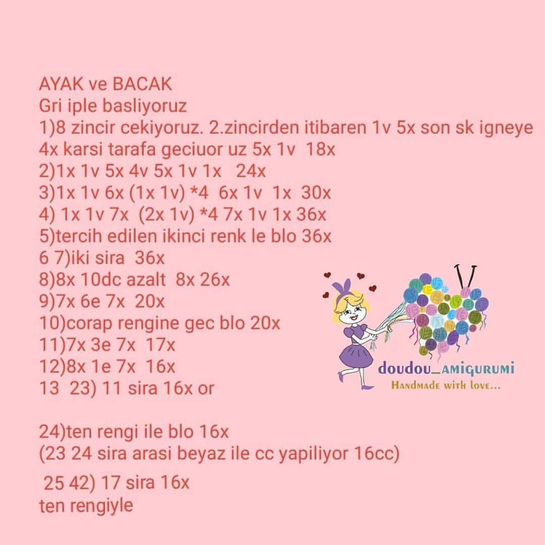 Örme Bebek Şeması