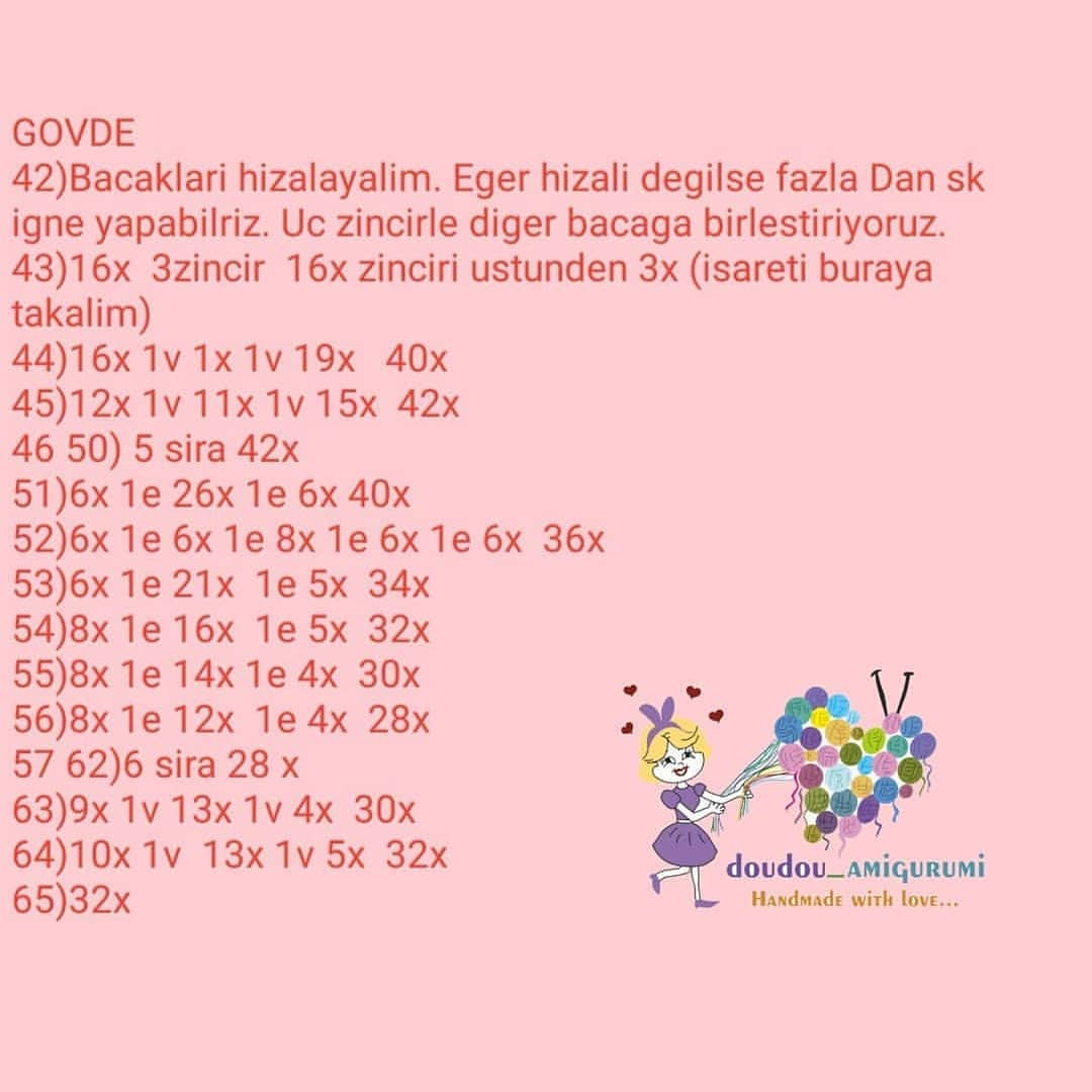 Örme Bebek Şeması