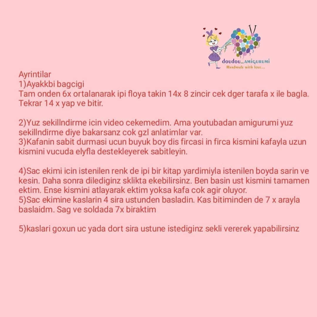 Örme Bebek Şeması