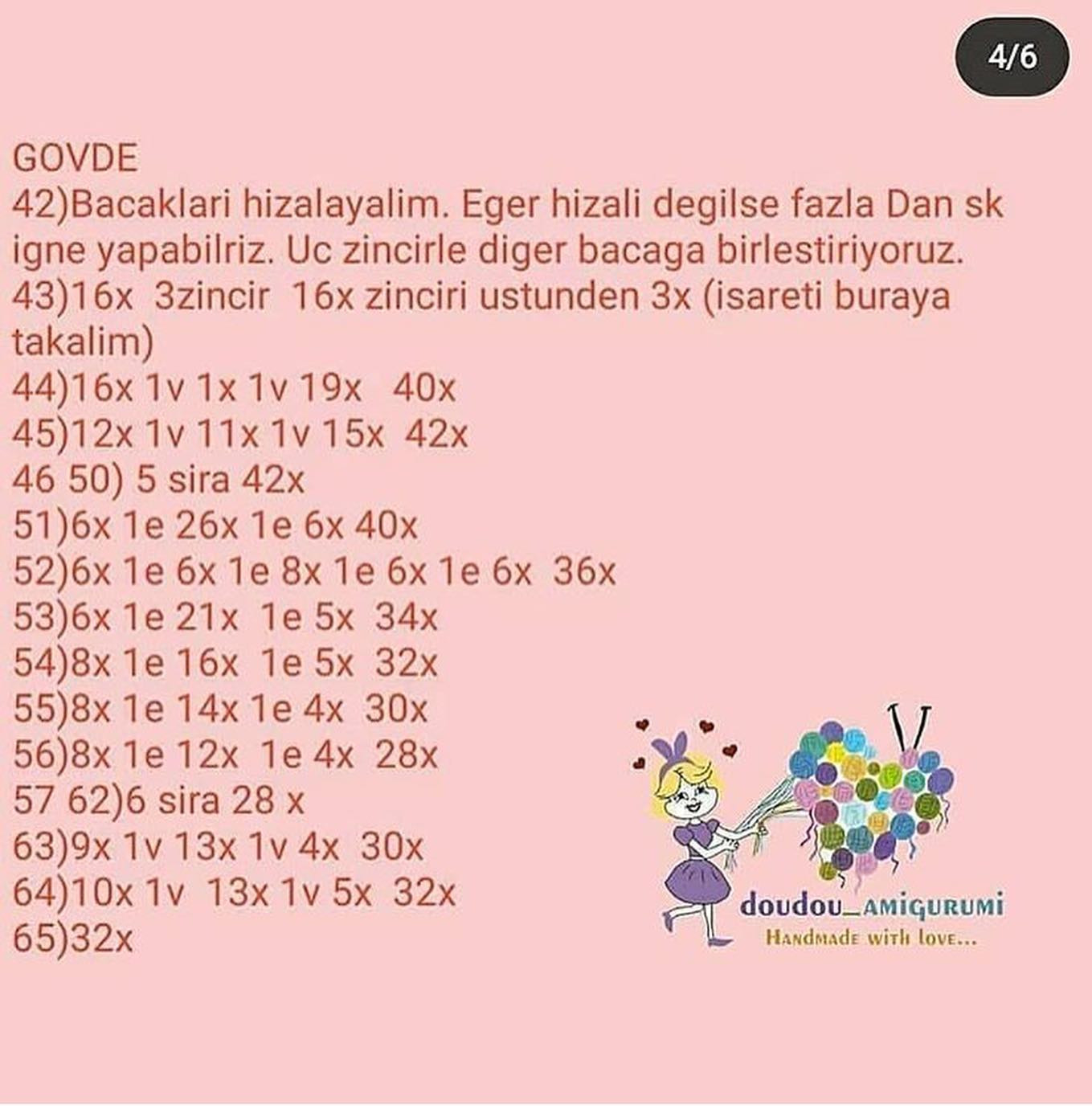 Örme Bebek Şeması