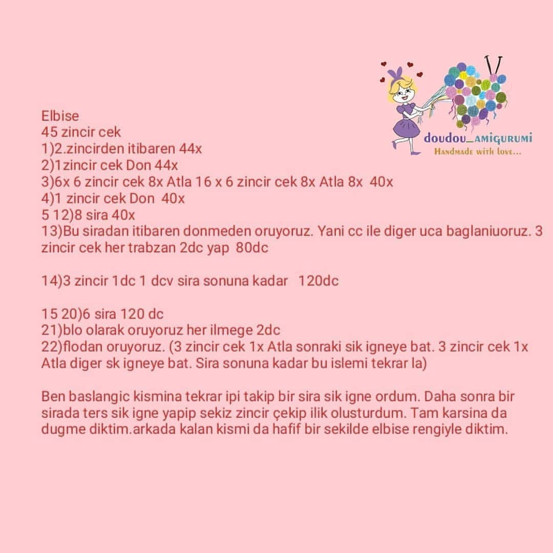 Örme Bebek Şeması