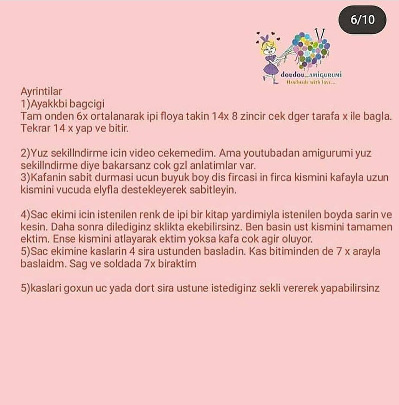 Örme Bebek Şeması