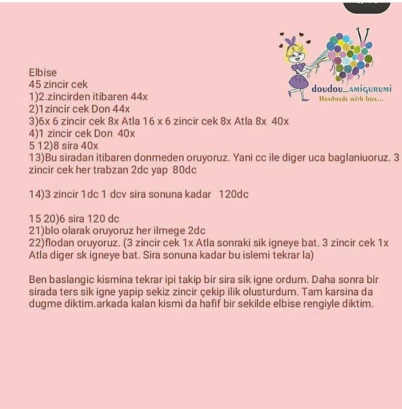 Örme Bebek Şeması