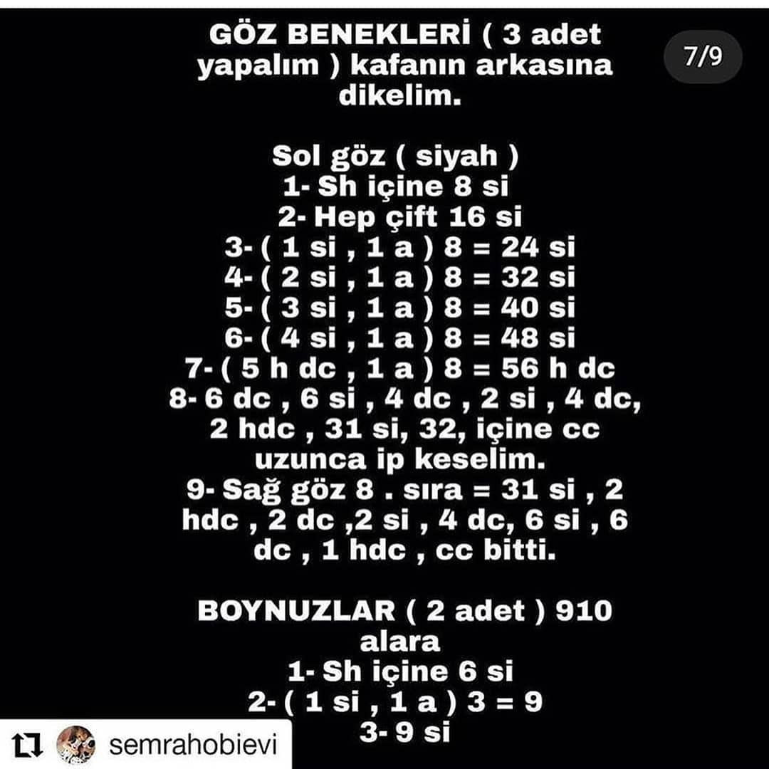 Örme İnek Şeması