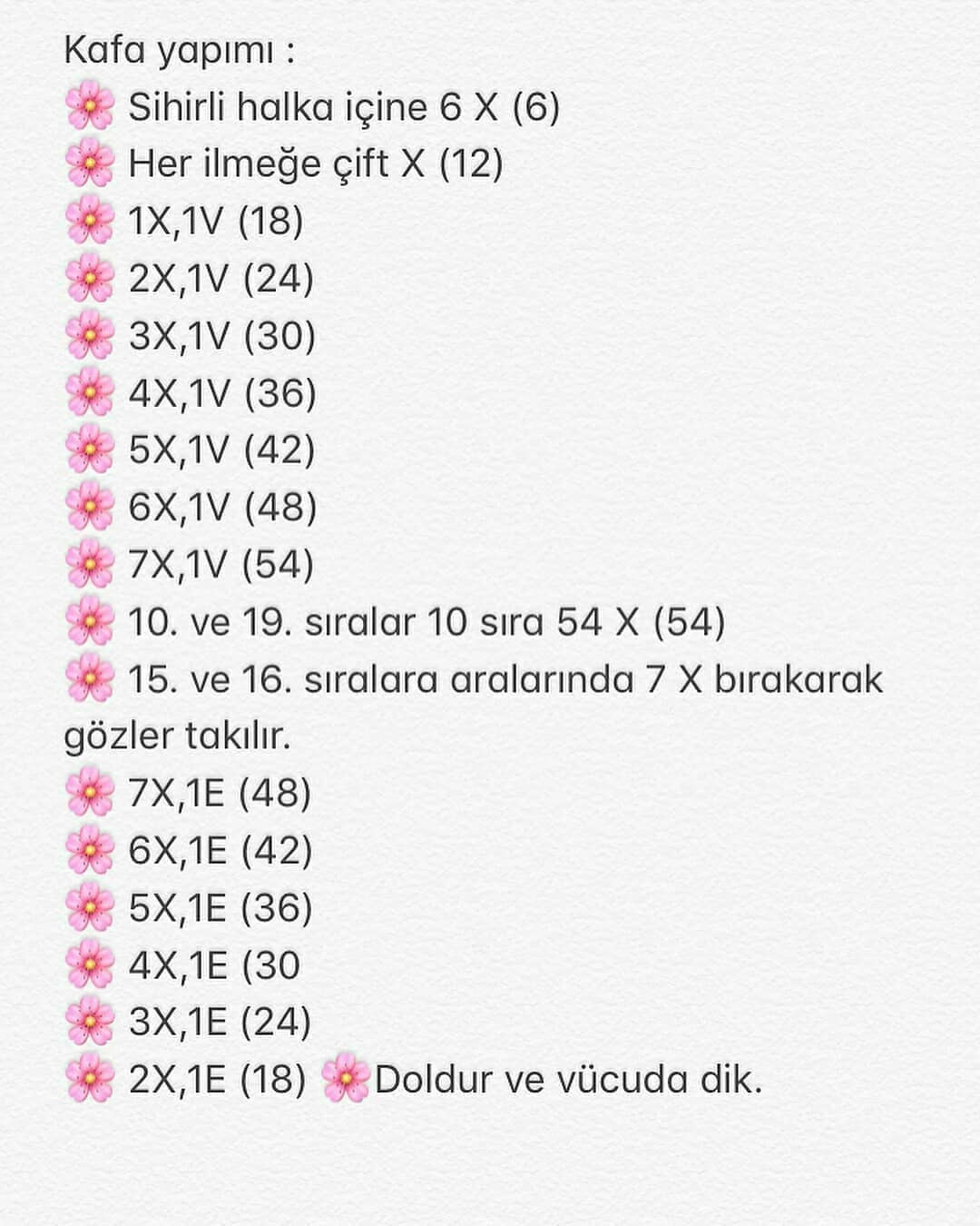 Örme Ördek ve Palamut Şeması