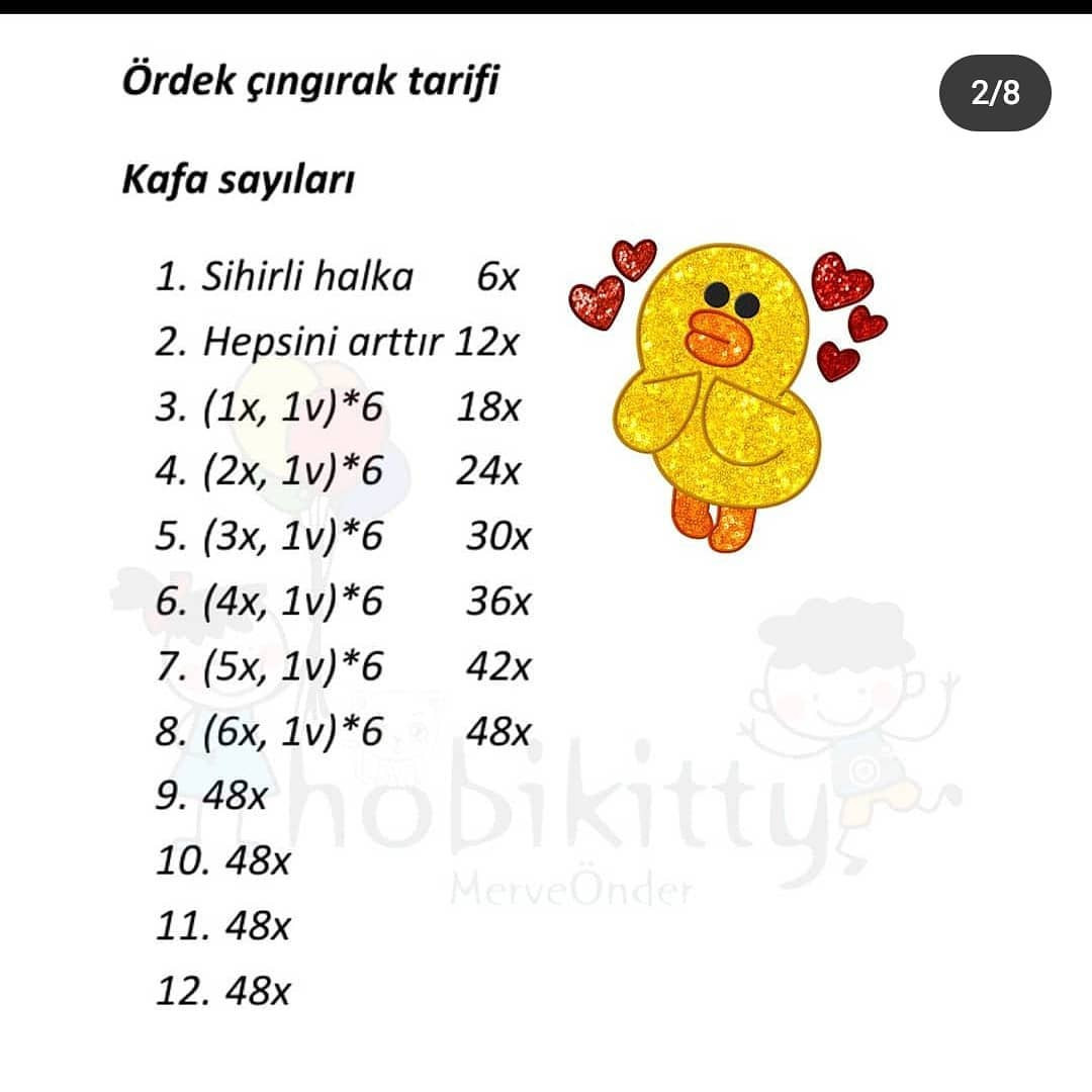 Örme Ördek Zili Şeması