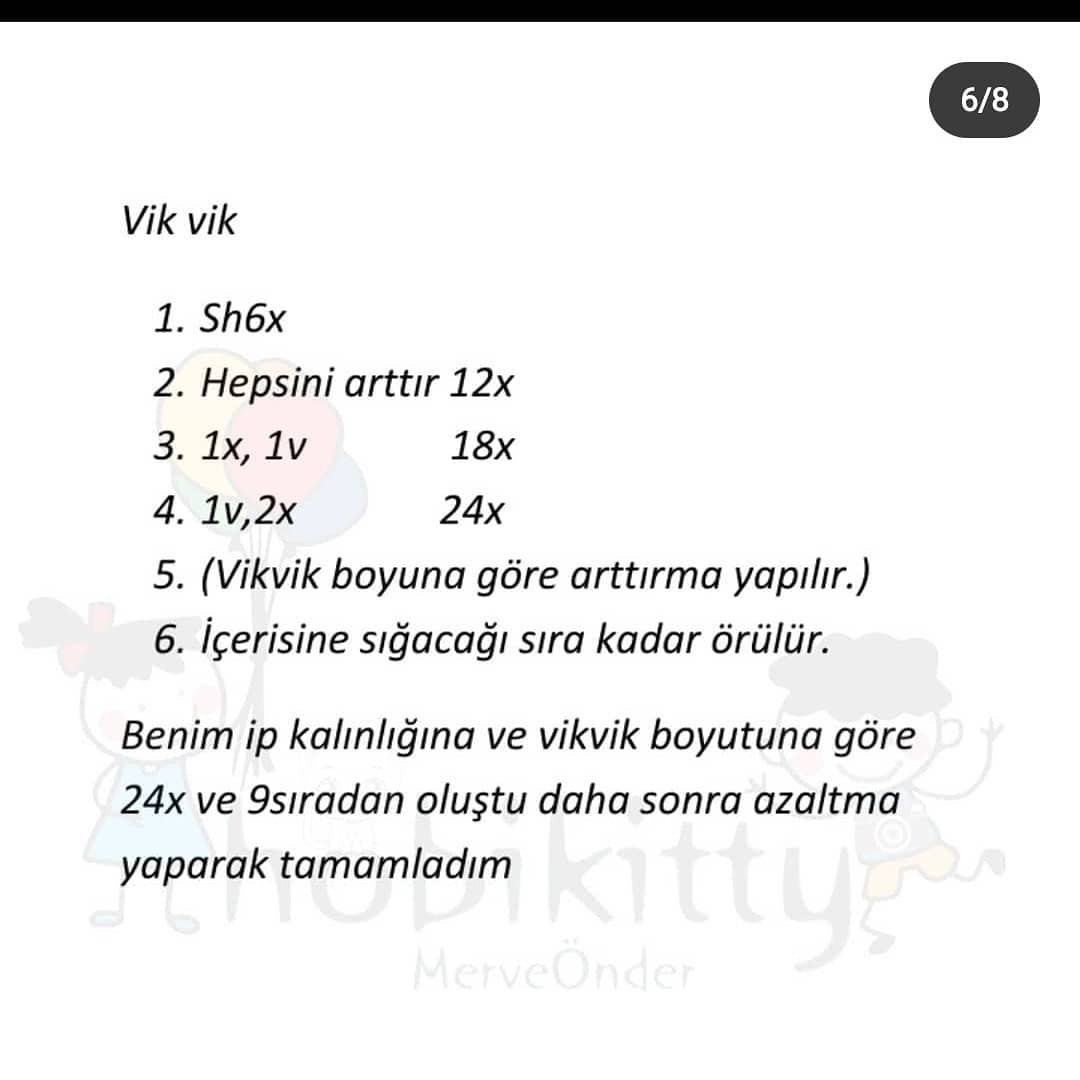 Örme Ördek Zili Şeması