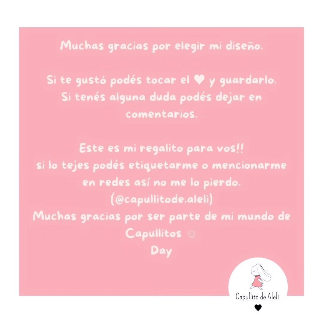 OSITO APLIQUE: Guía de tejido gratuita