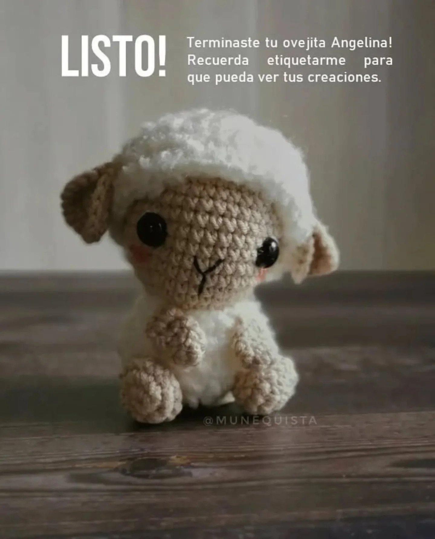 OVEJITA ANGELINA: Patrón de crochet gratuito