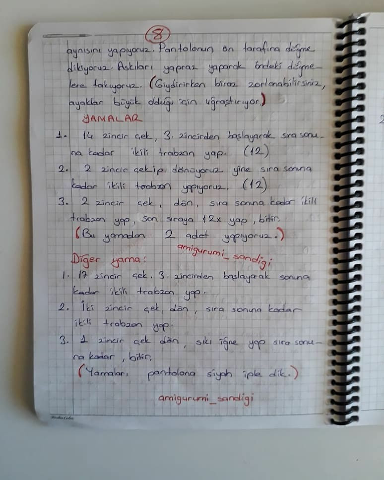 Palyaço Amigurumi Tığ İşi Tarifi