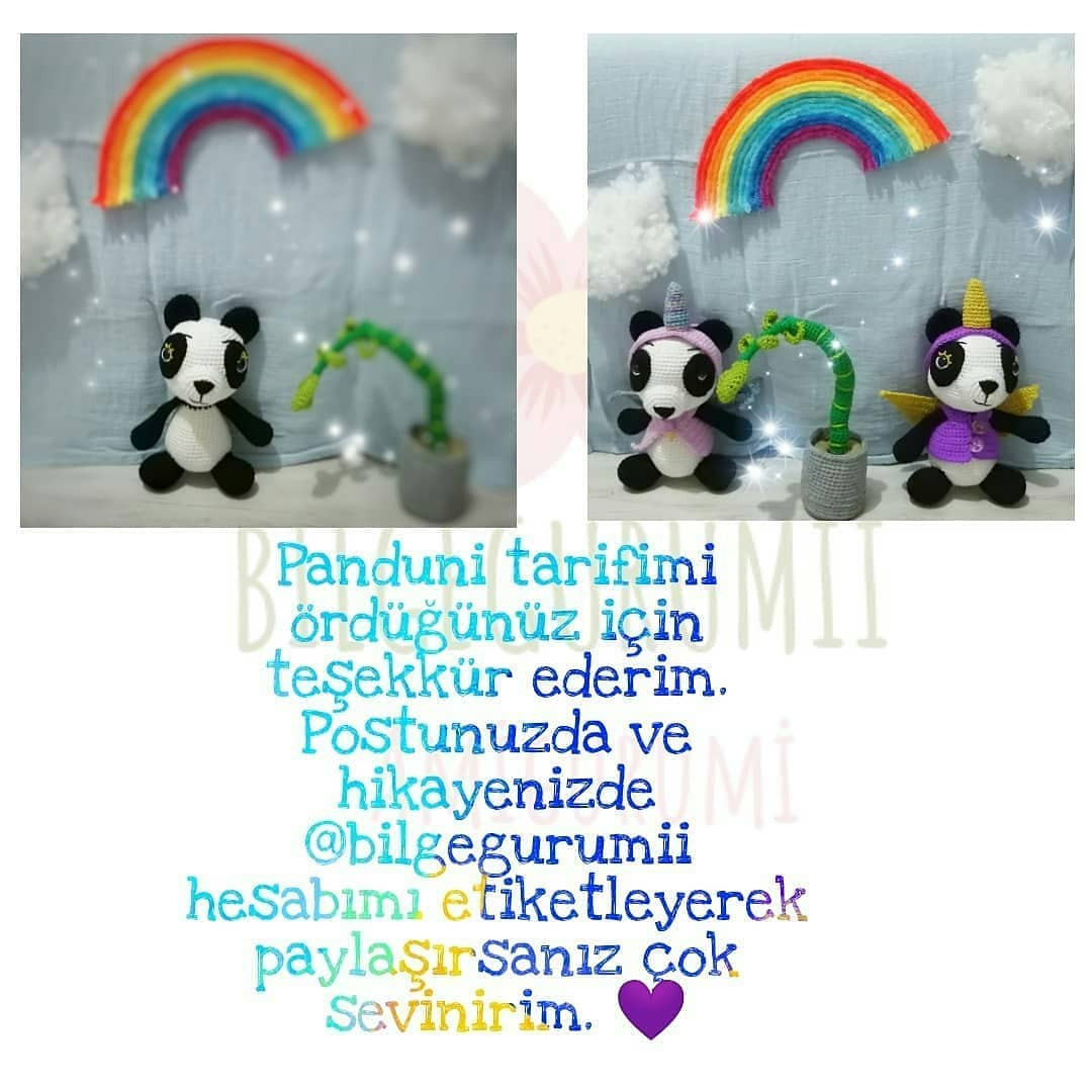 Panduni Amigurumi Ücretsiz Şeması