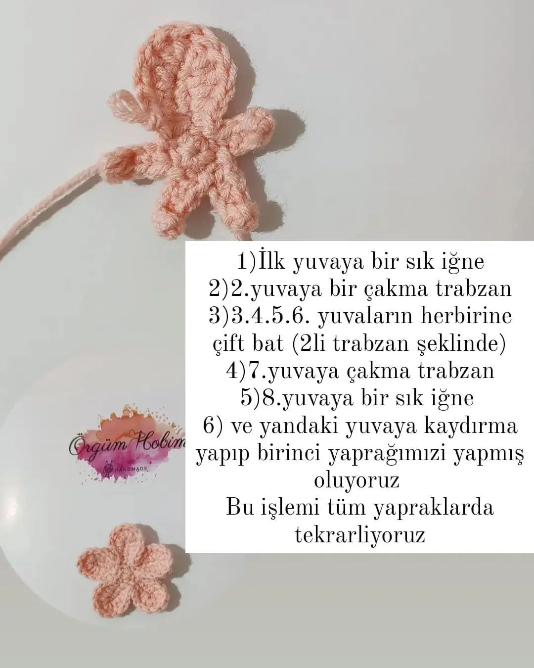 PAPATYA ÇİÇEKLİ TOKA ÖRNEKLERİ Günaydın herkese🌸🌸🌸