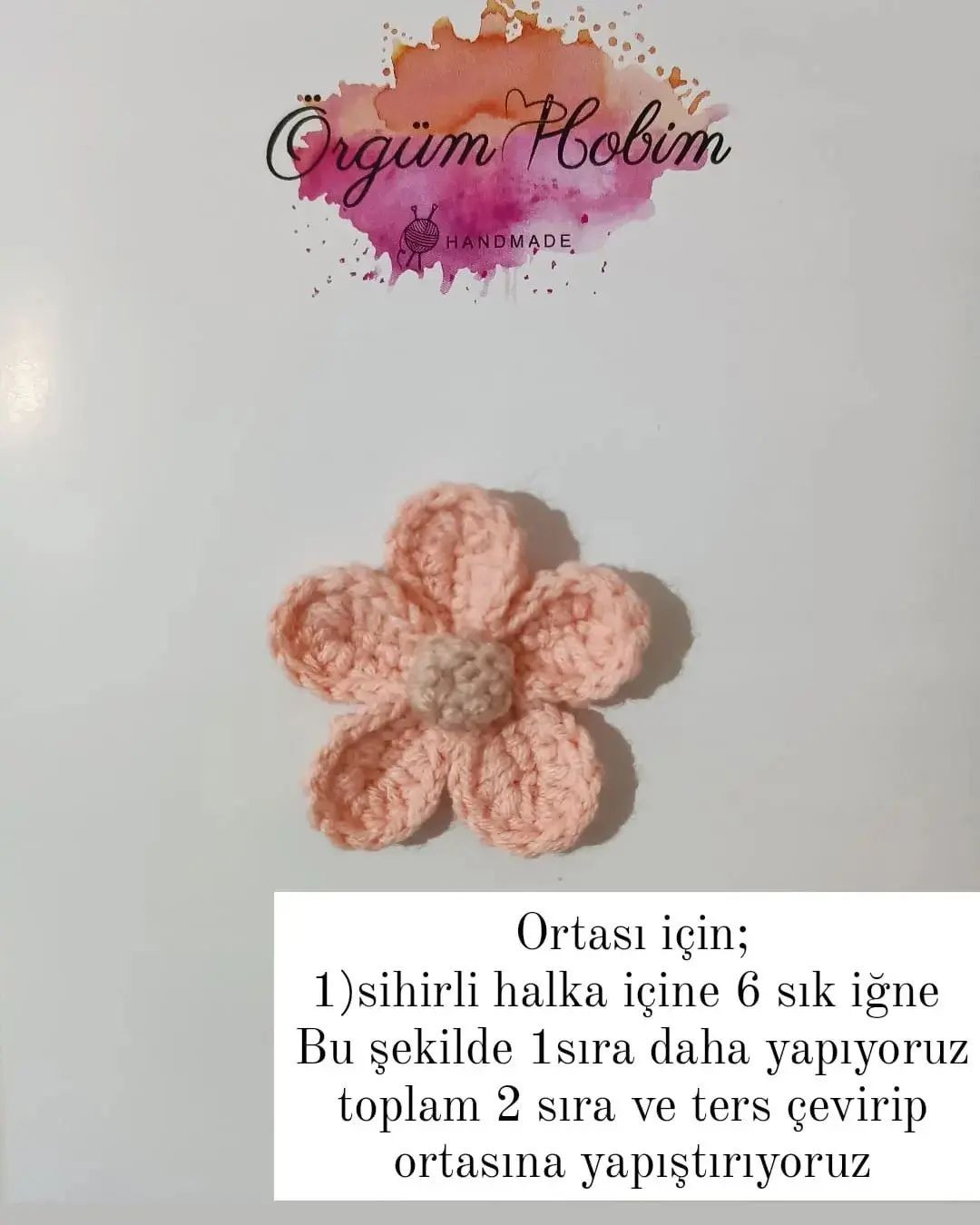 PAPATYA ÇİÇEKLİ TOKA ÖRNEKLERİ Günaydın herkese🌸🌸🌸