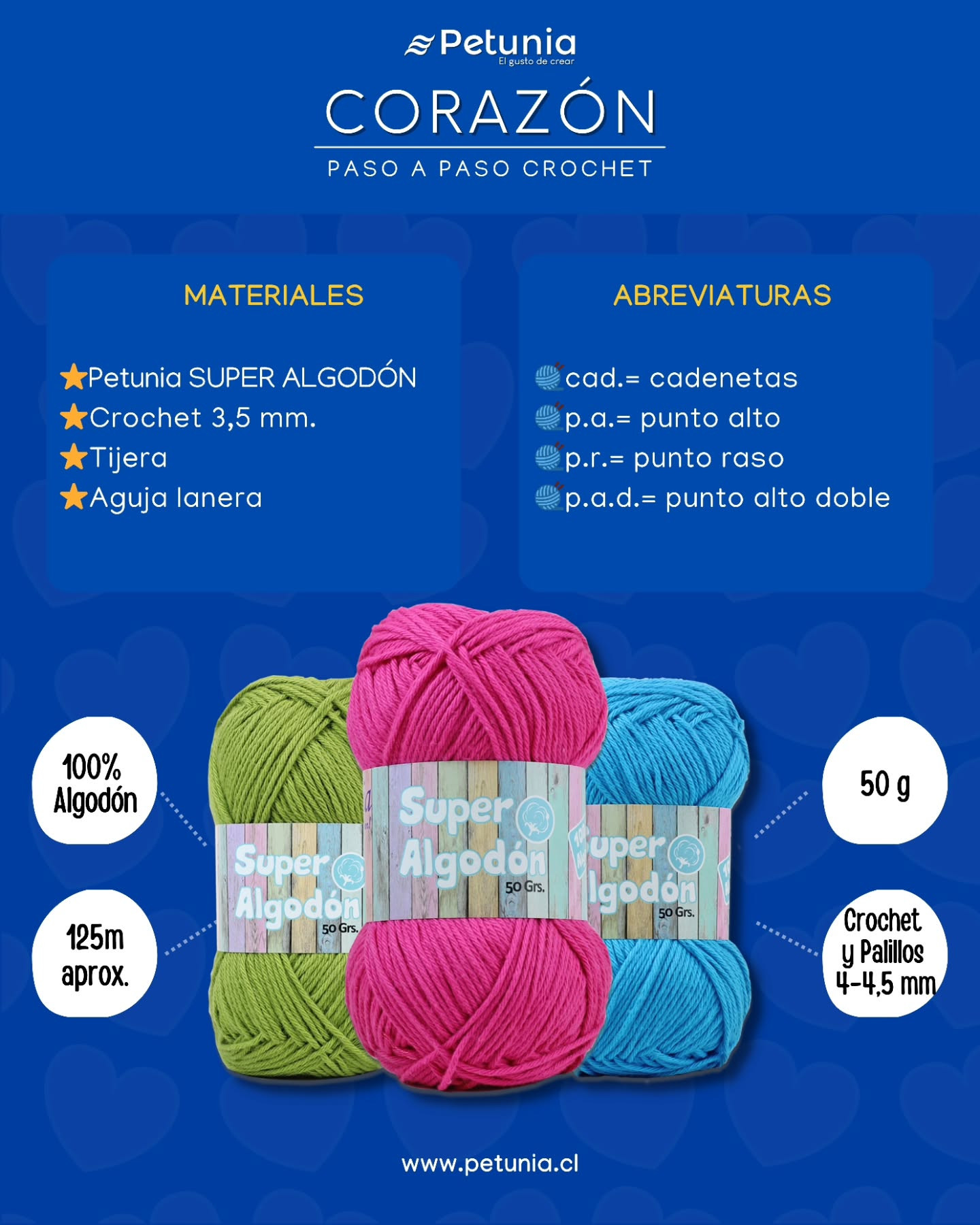 Paso a paso: Crochet de Corazón tierno
