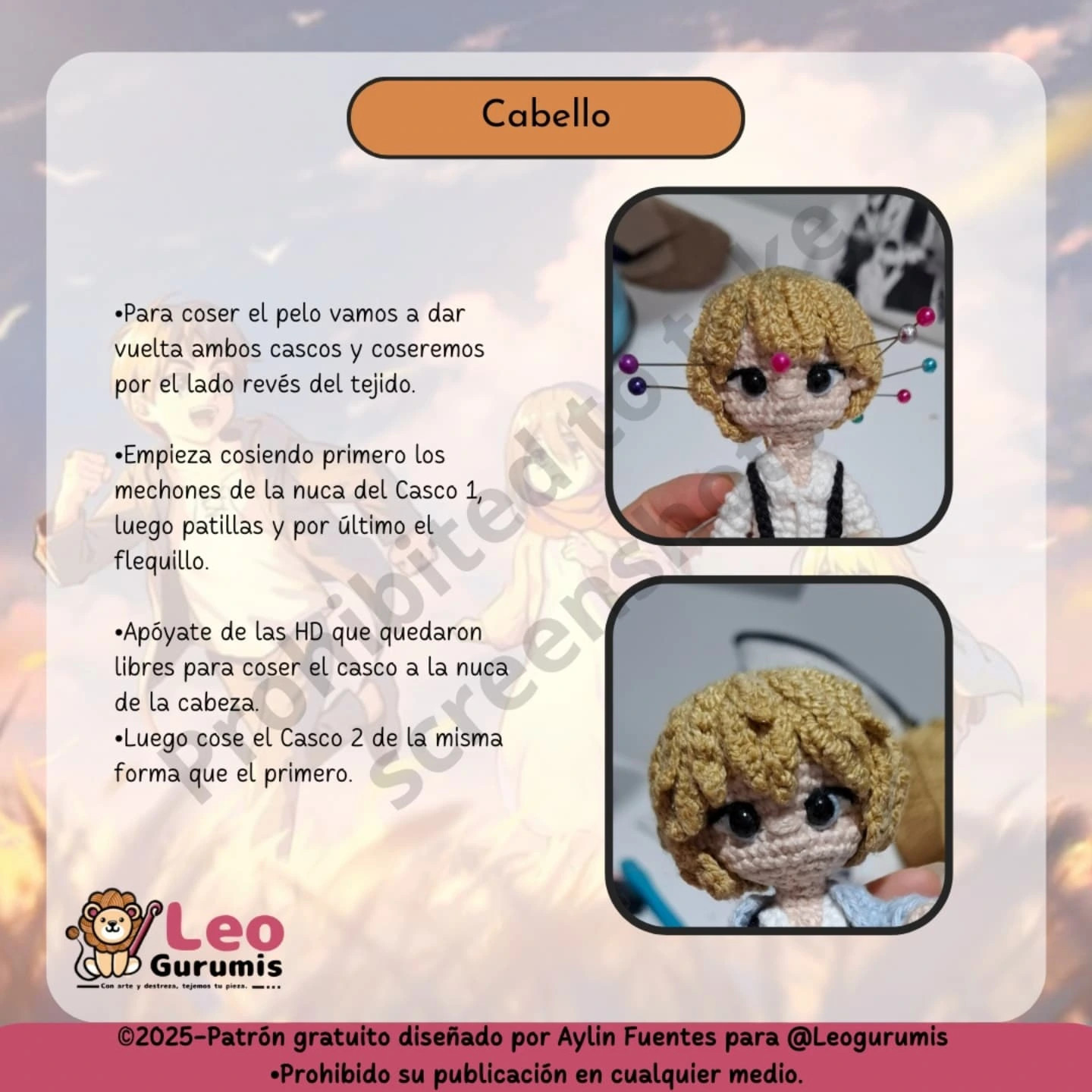 Patrón Amigurumi Armin Arlet Gratis