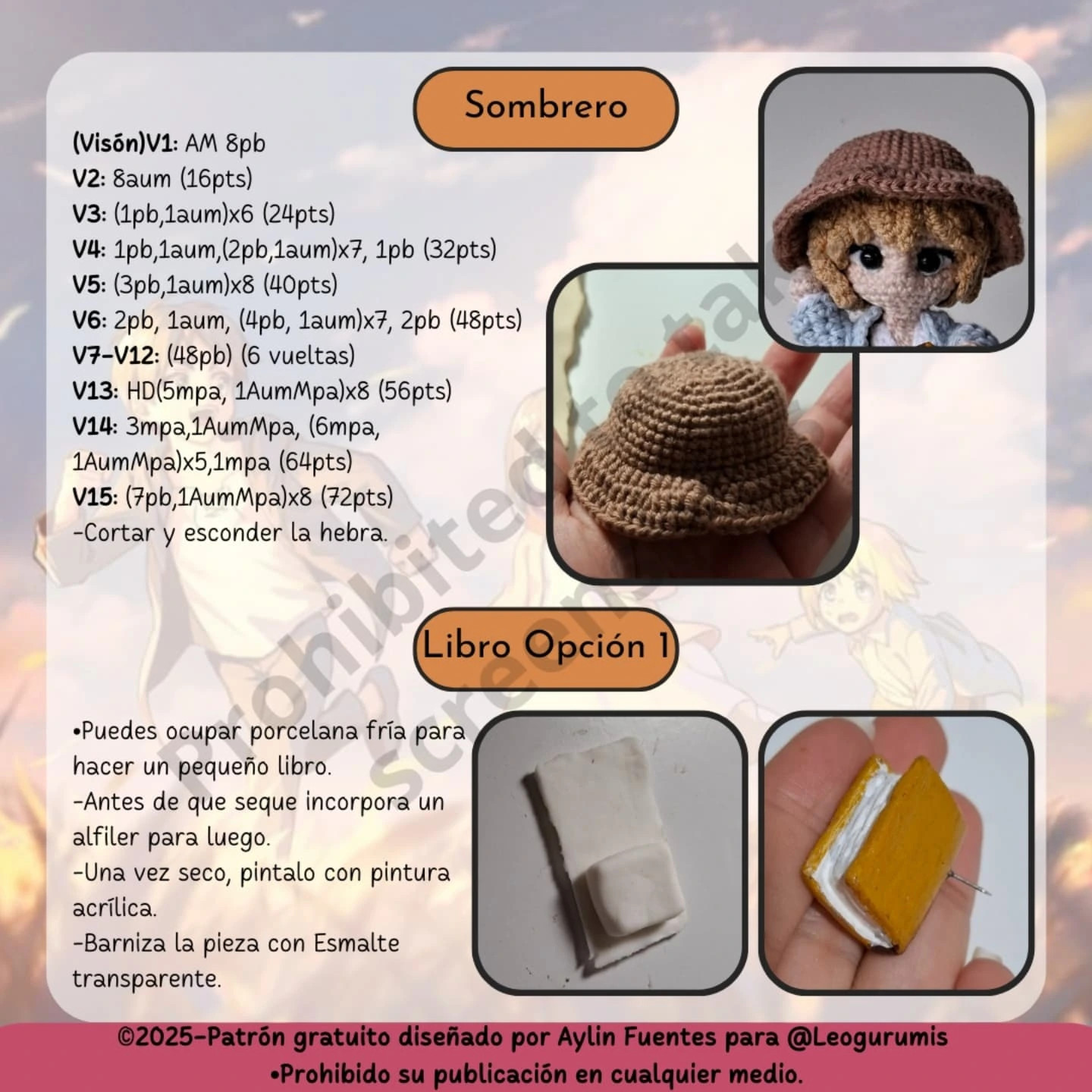 Patrón Amigurumi Armin Arlet Gratis