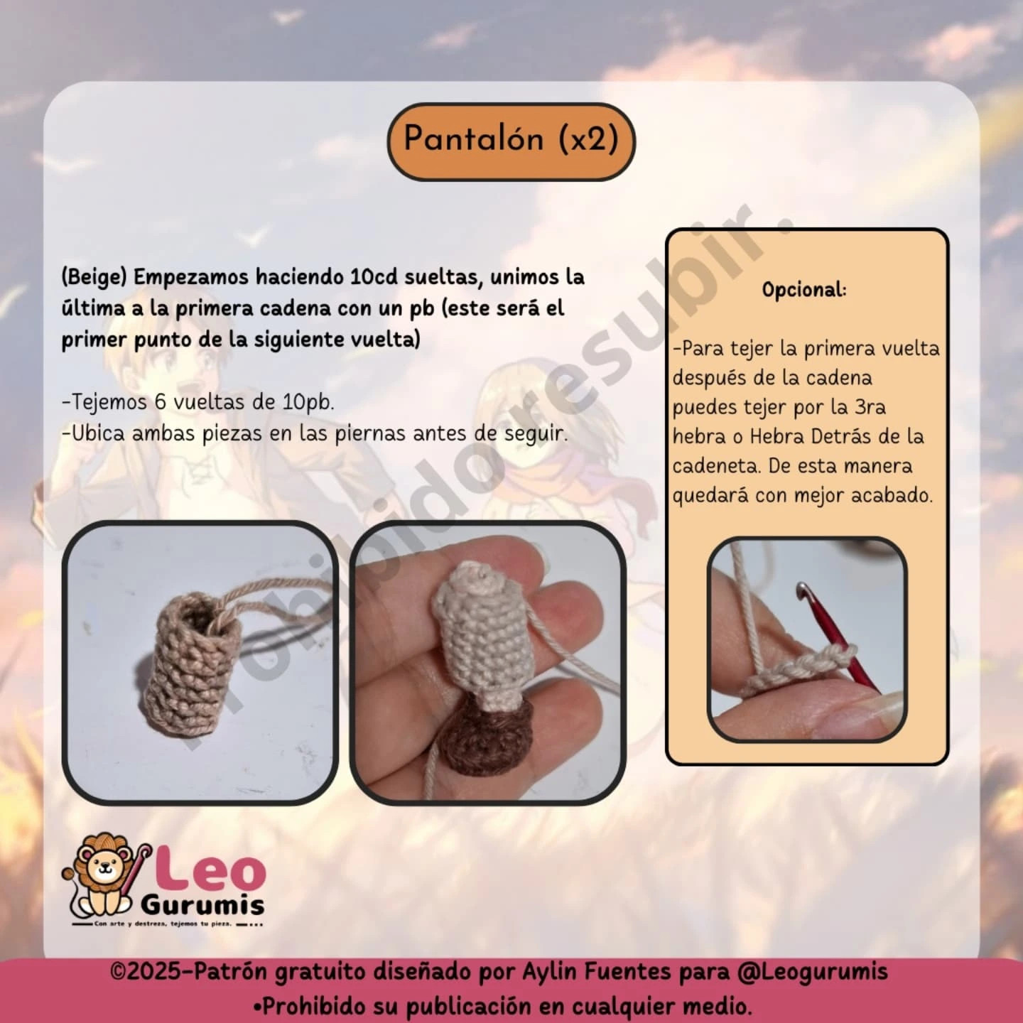 Patrón Amigurumi Armin Arlet Gratis