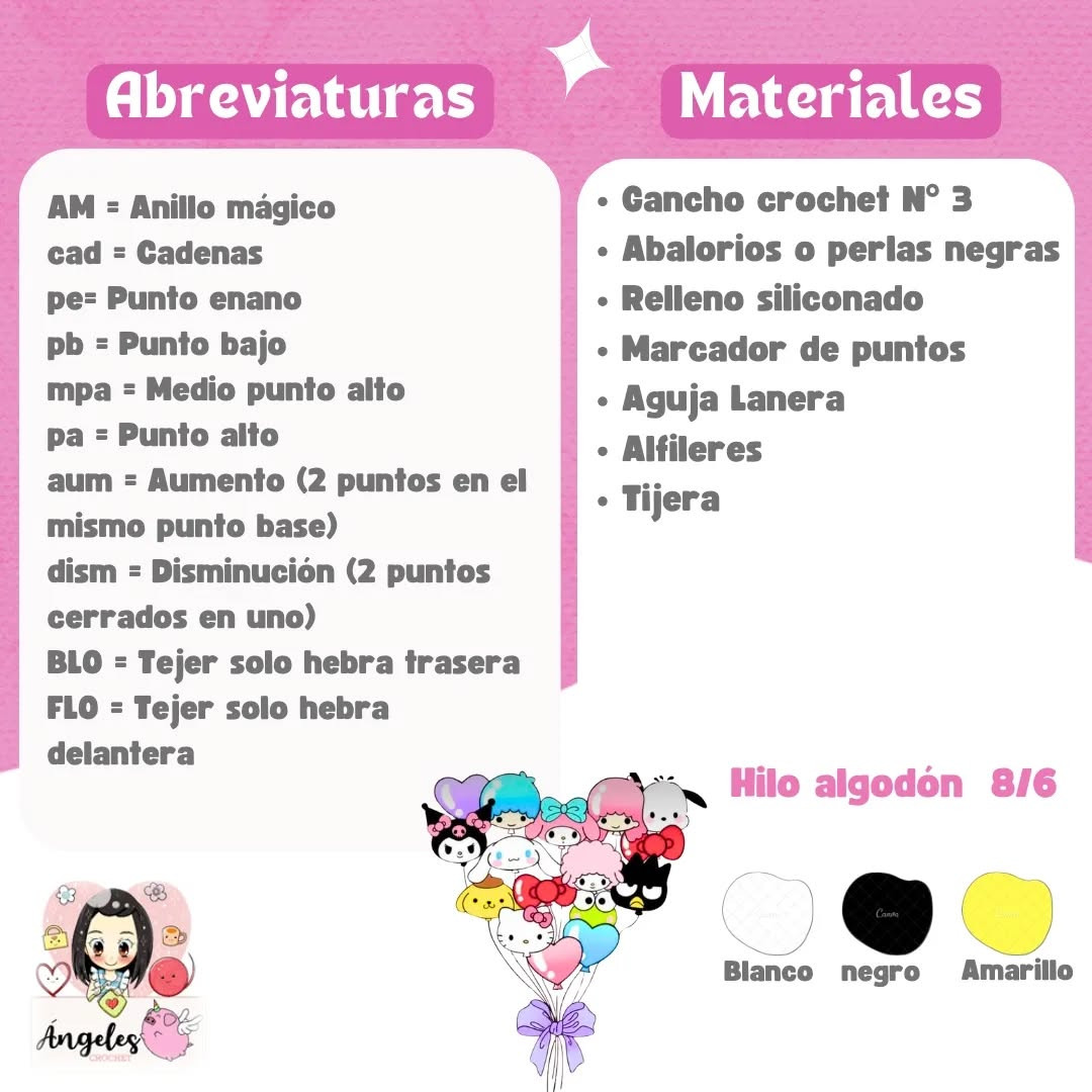 Patrón amigurumi Badtz-Maru globo gratis