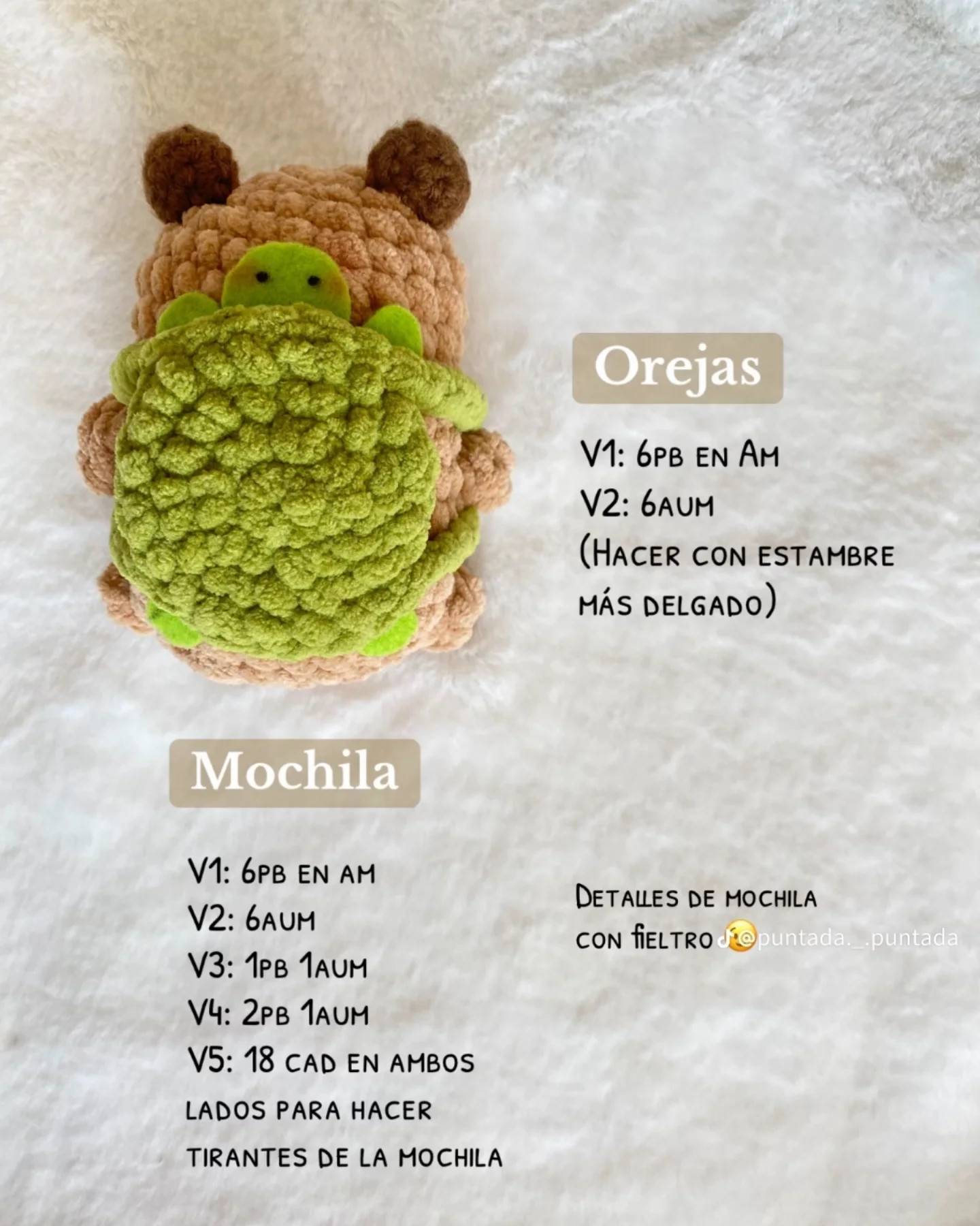 PATRÓN AMIGURUMI CAPIBARA