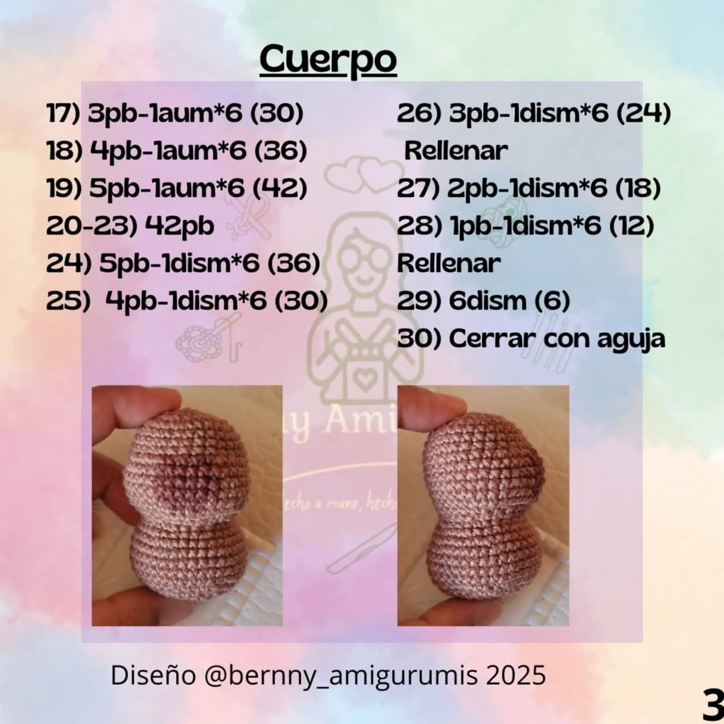Patrón Amigurumi: Capibara Enamorado con Corazón