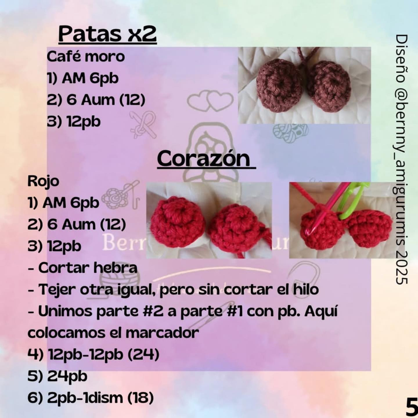 Patrón Amigurumi: Capibara Enamorado con Corazón