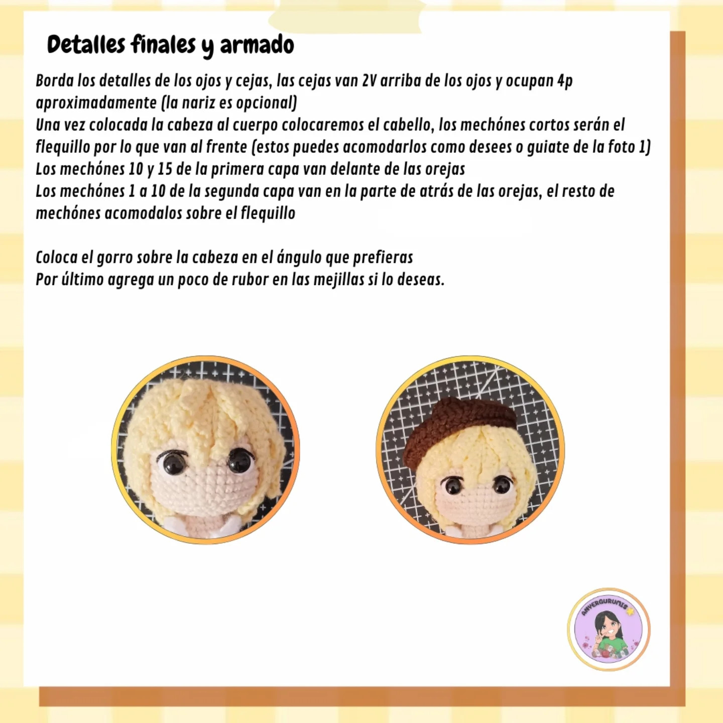 Patrón amigurumi Daiki: Colección Sanrio Boys gratuito