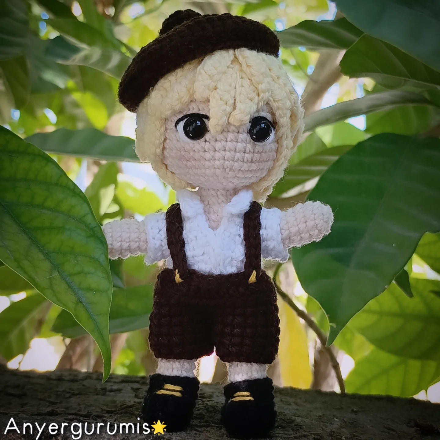 Patrón amigurumi Daiki: Colección Sanrio Boys gratuito
