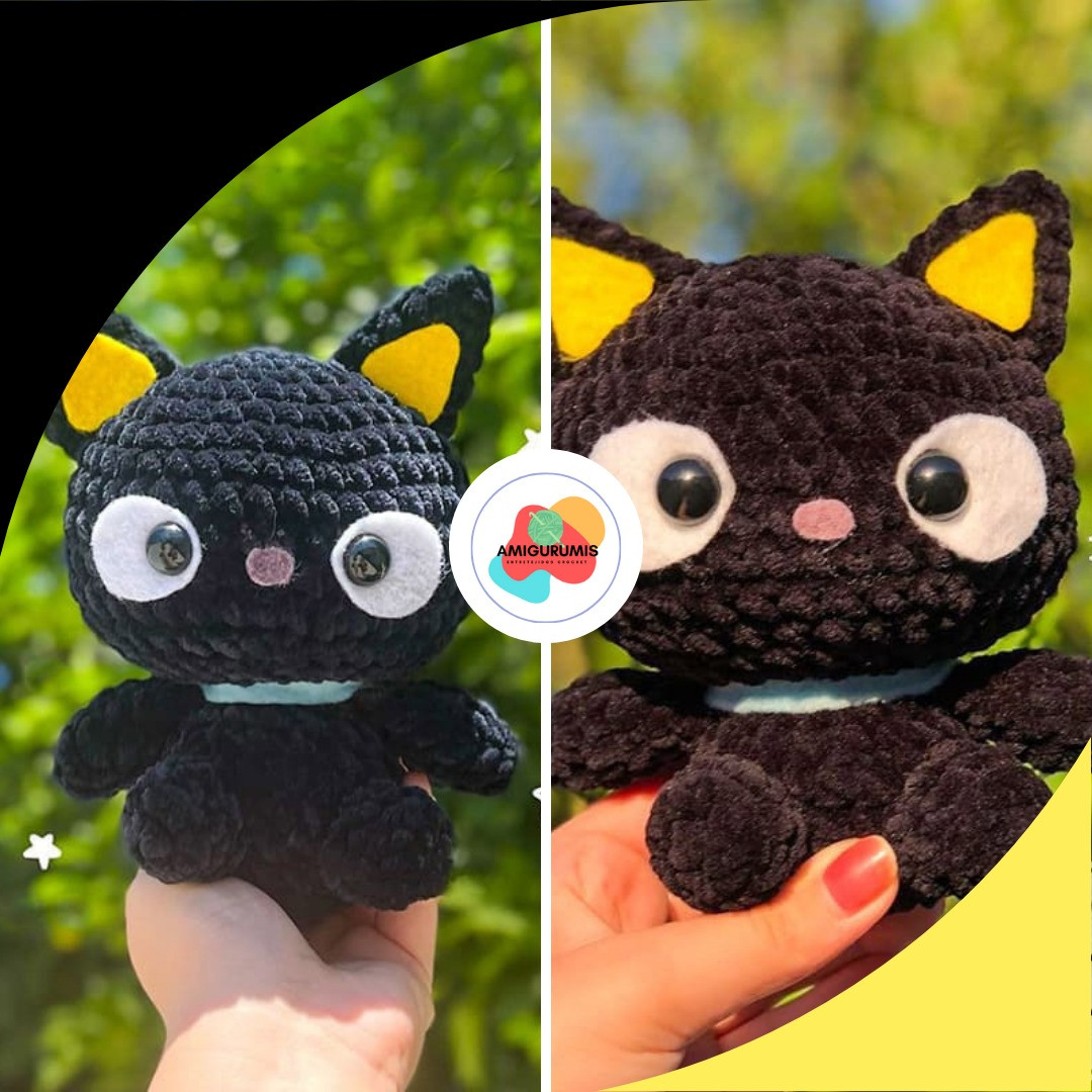 Patrón amigurumi gato Choco gratis