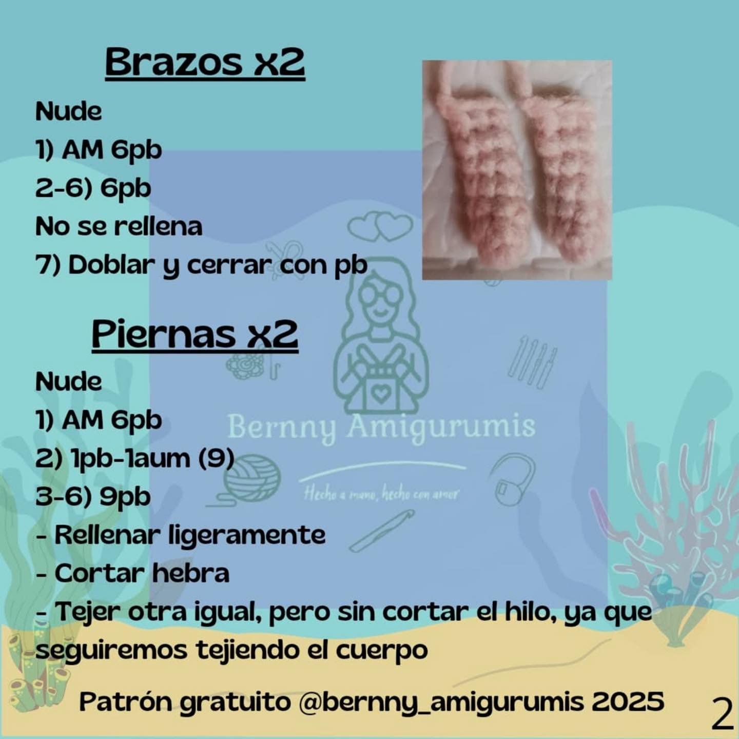 Patrón Amigurumi gratis: Betty la Cerdita