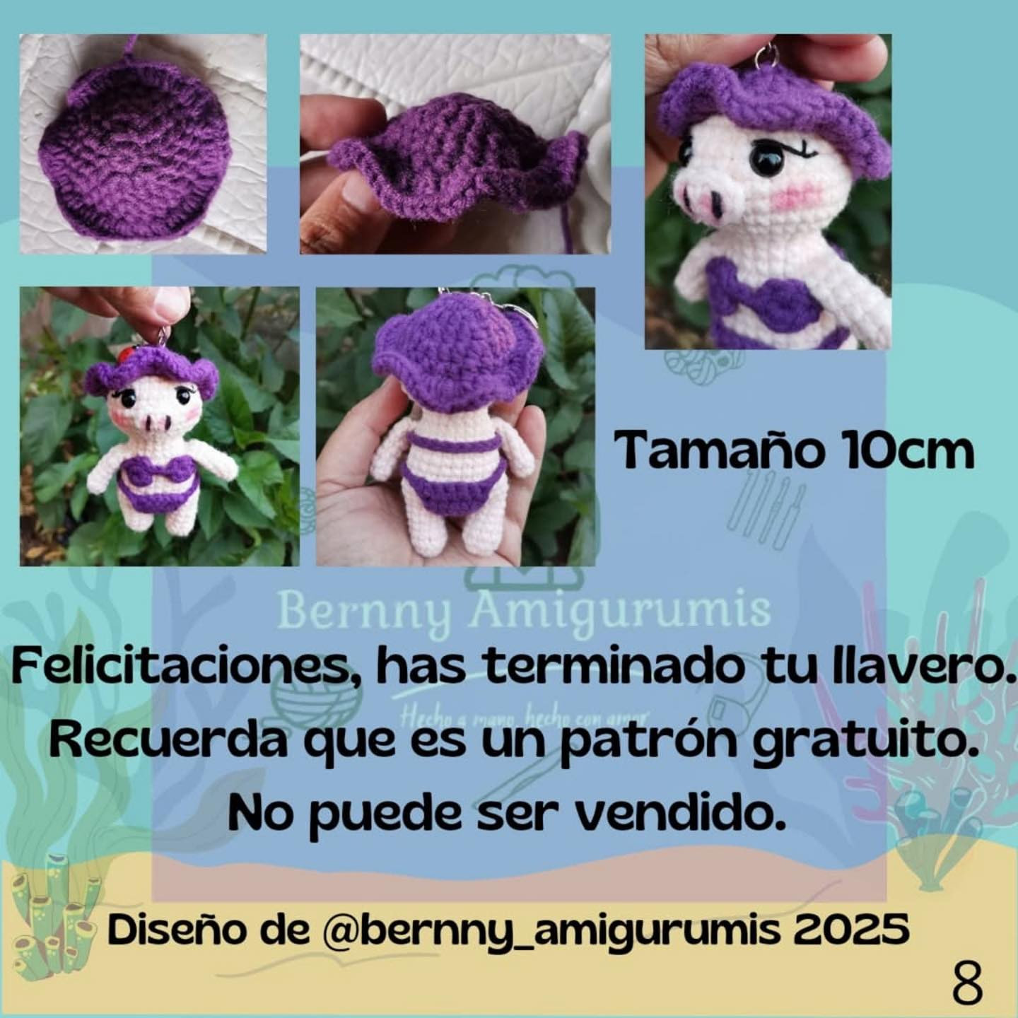 Patrón Amigurumi gratis: Betty la Cerdita