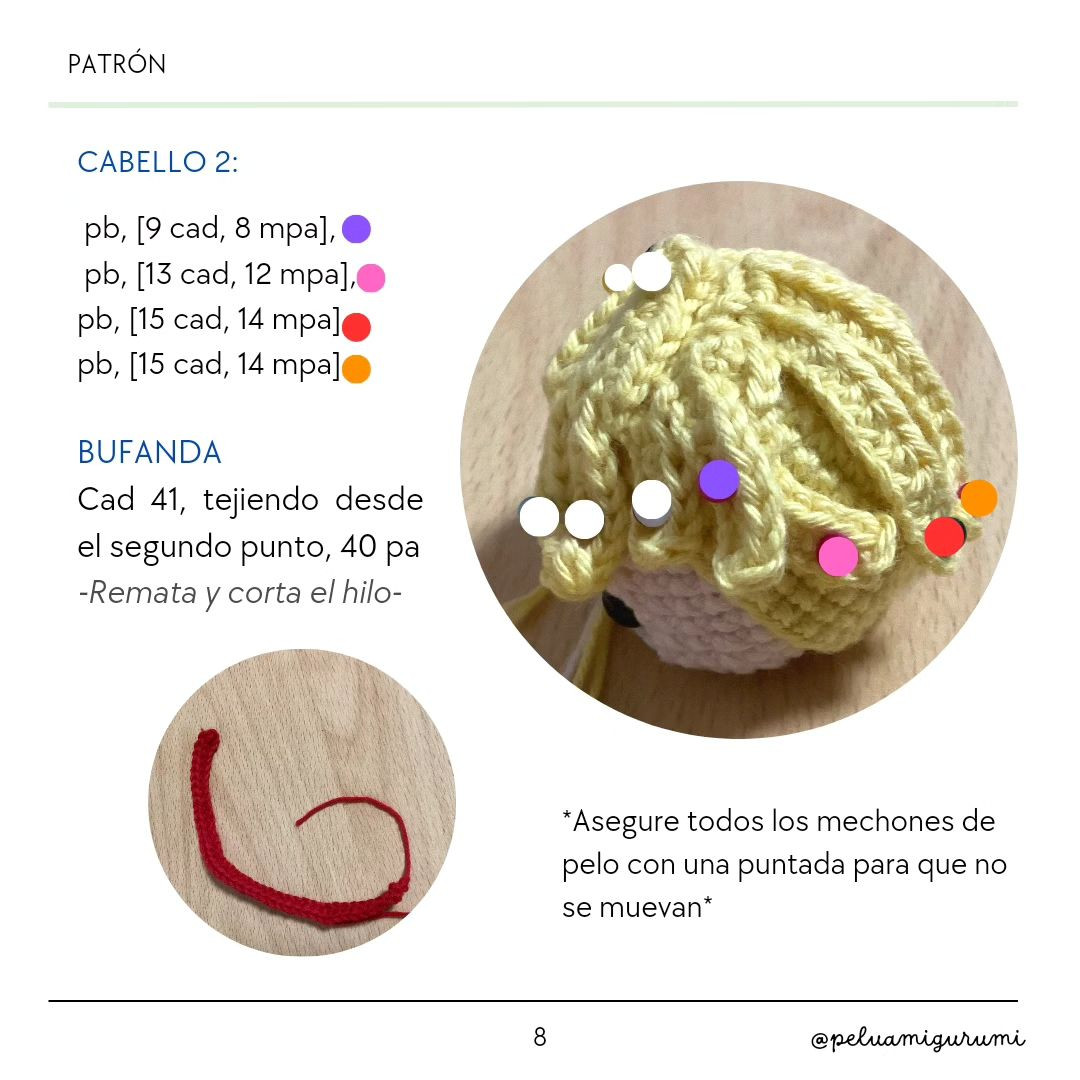 Patrón amigurumi gratis: El Principito