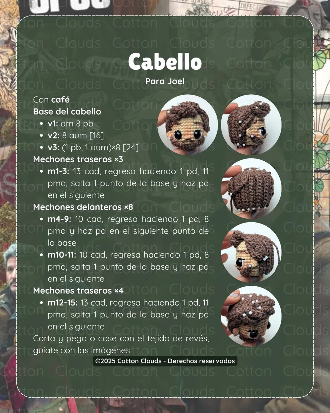 Patrón amigurumi gratis: Ellie & Joel