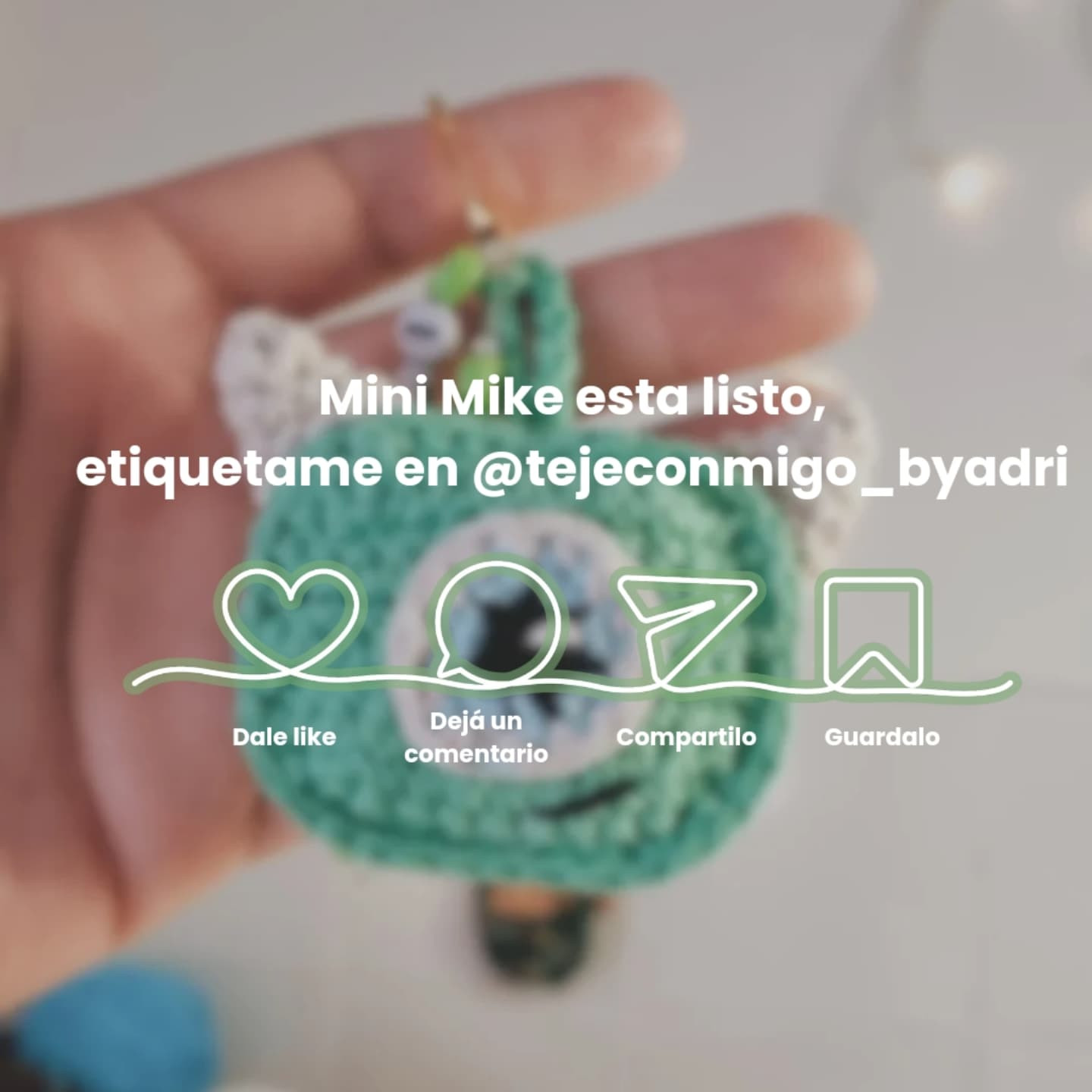Patrón amigurumi gratis: Mini Mike