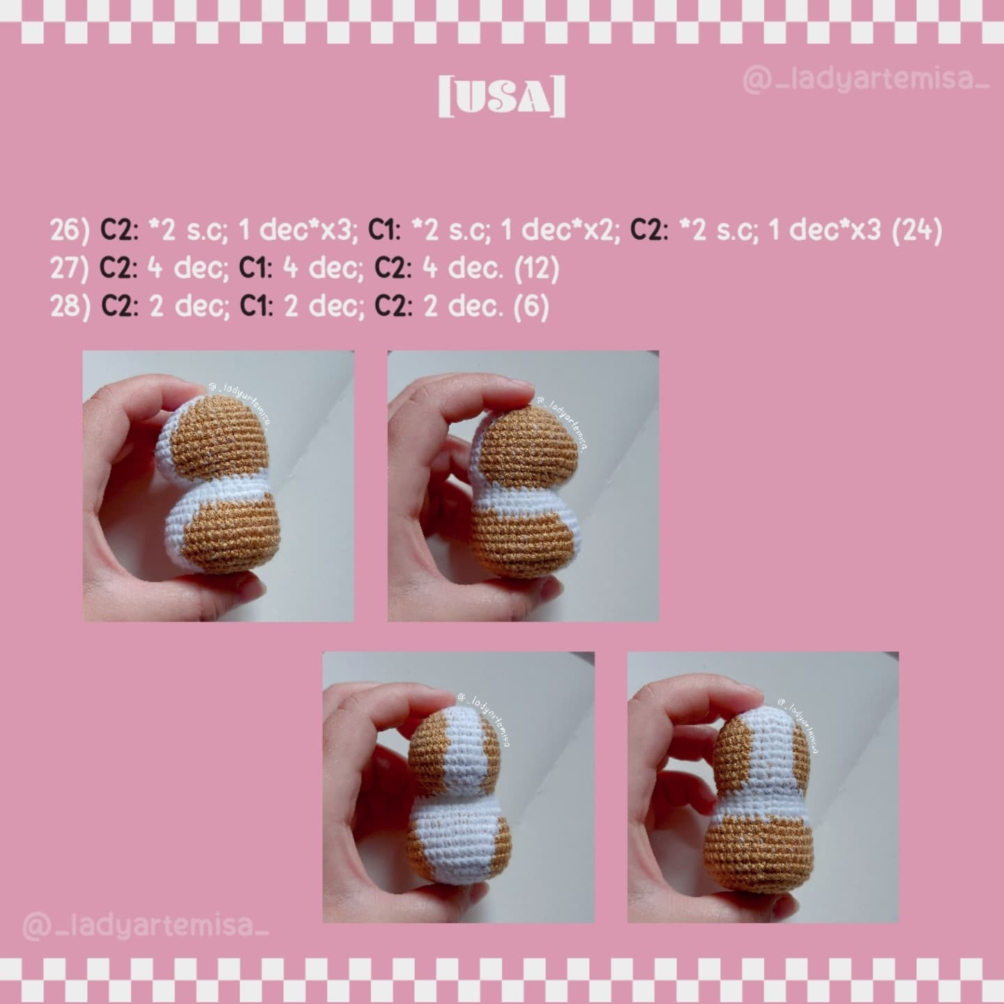 Patrón amigurumi gratis: tierno osito abeja