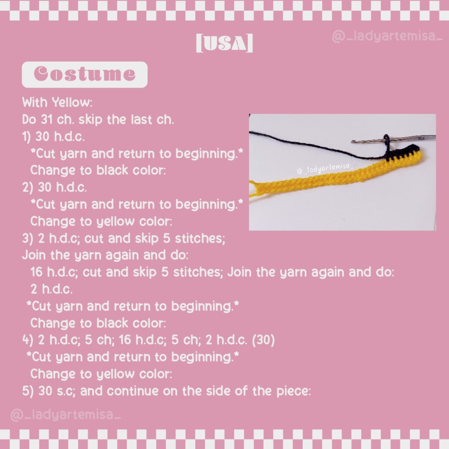 Patrón amigurumi gratis: tierno osito abeja