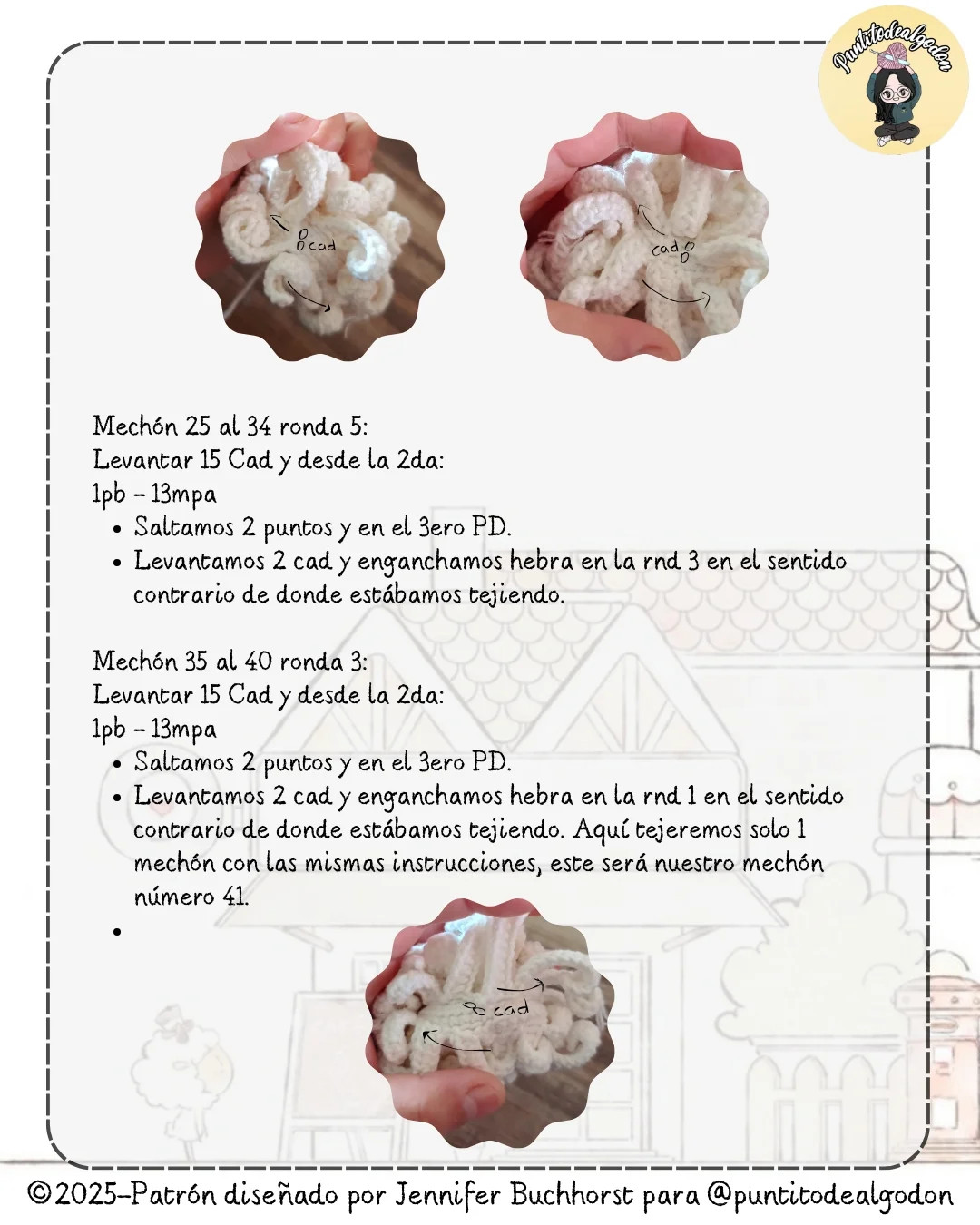 Patrón amigurumi gratuito: Ovejas kawaii a crochet