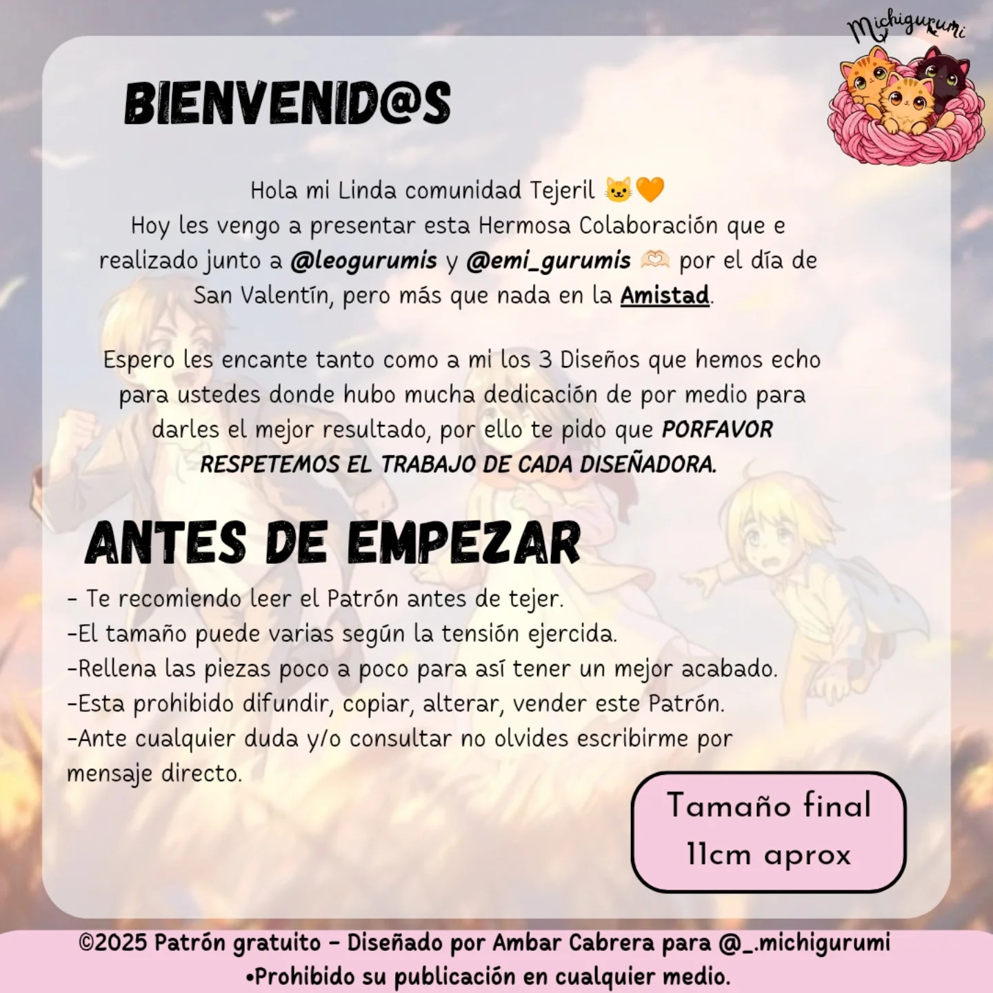 Patrón amigurumi Mikasa Ackerman gratis