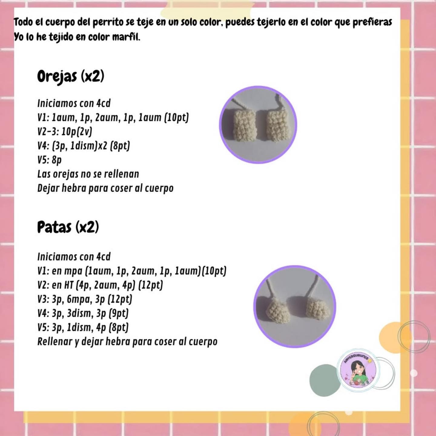 Patrón amigurumi perro gratis: ¡Crea tu Perrito Boom!