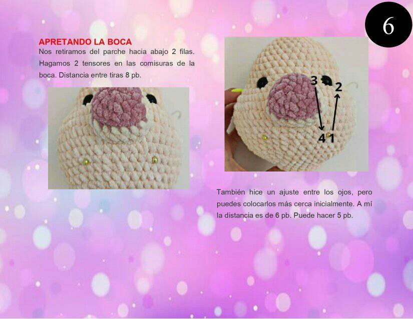 Patrón Amigurumi Piglet Gratis: Paso a Paso