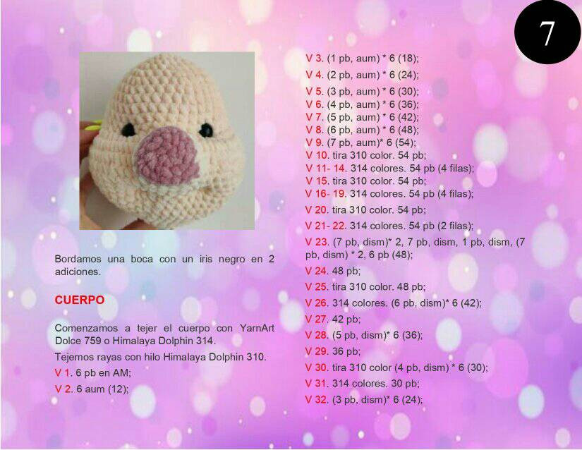 Patrón Amigurumi Piglet Gratis: Paso a Paso