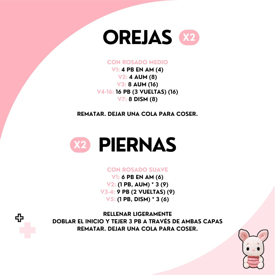 Patrón amigurumi Piglet gratis: ¡Tejemos ternura!