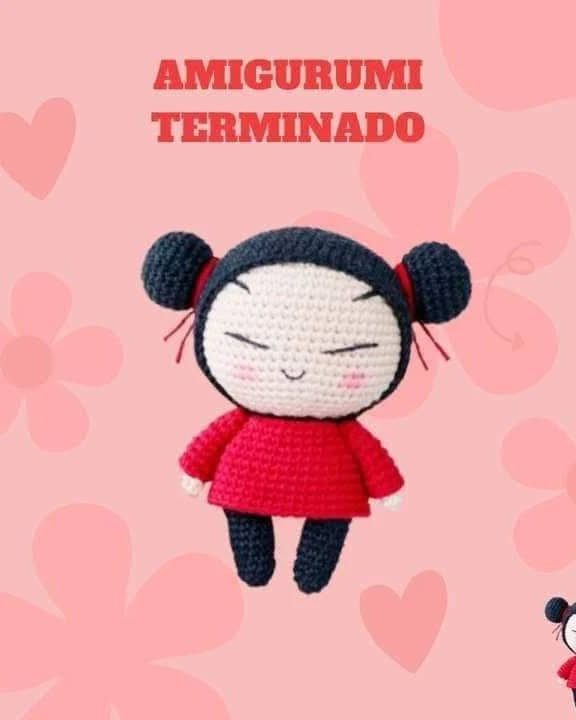 Patrón Amigurumi Pucca Gratis: Crea tu propia Pucca de ganchillo