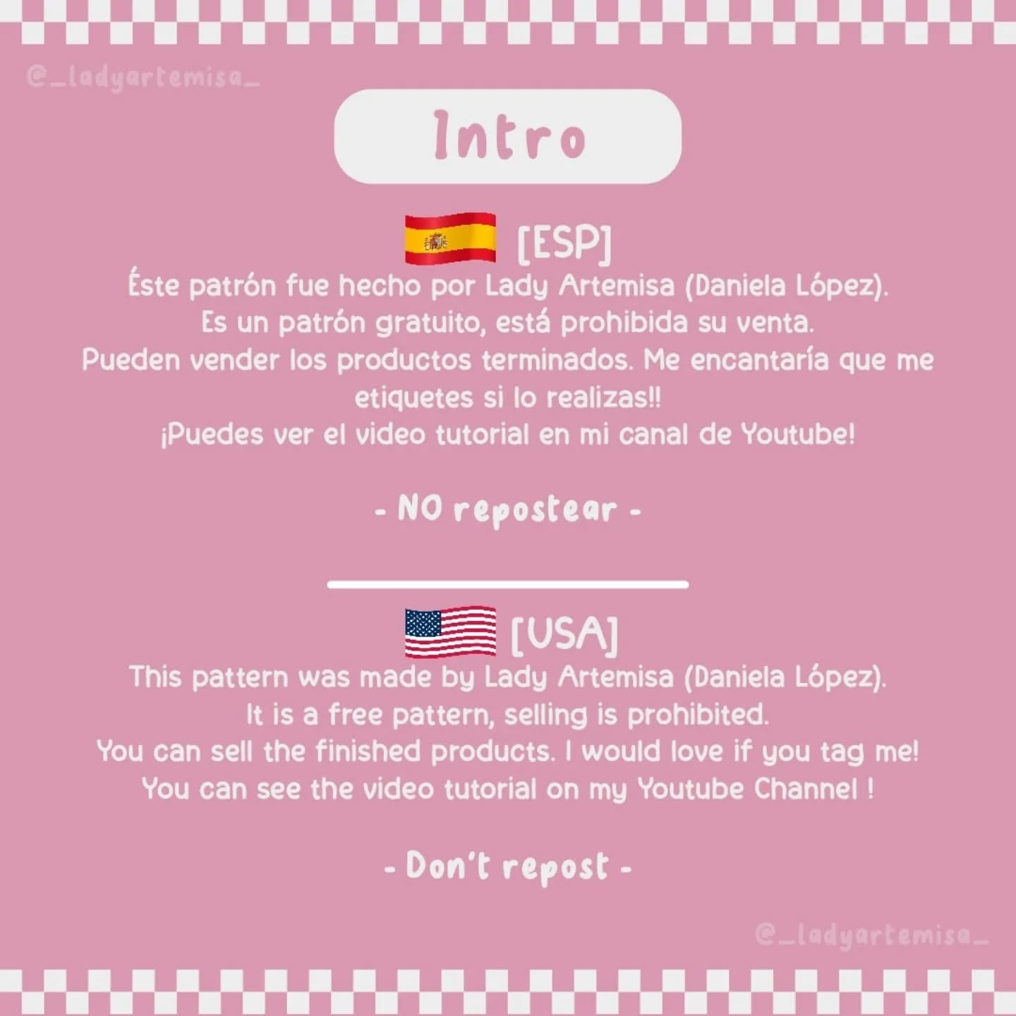 Patrón amigurumi reno navideño gratis con vídeo tutorial