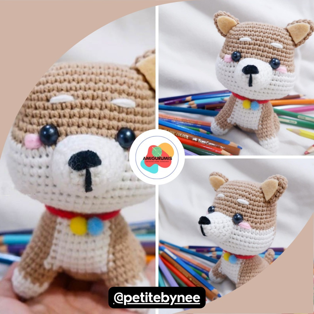 Patrón amigurumi Shiba Inu gratis