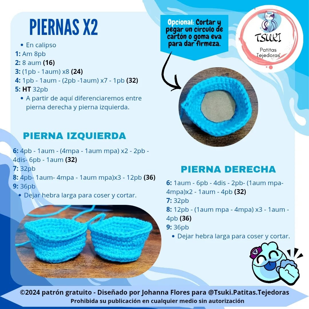 Patrón Amigurumi Squeak Gratis