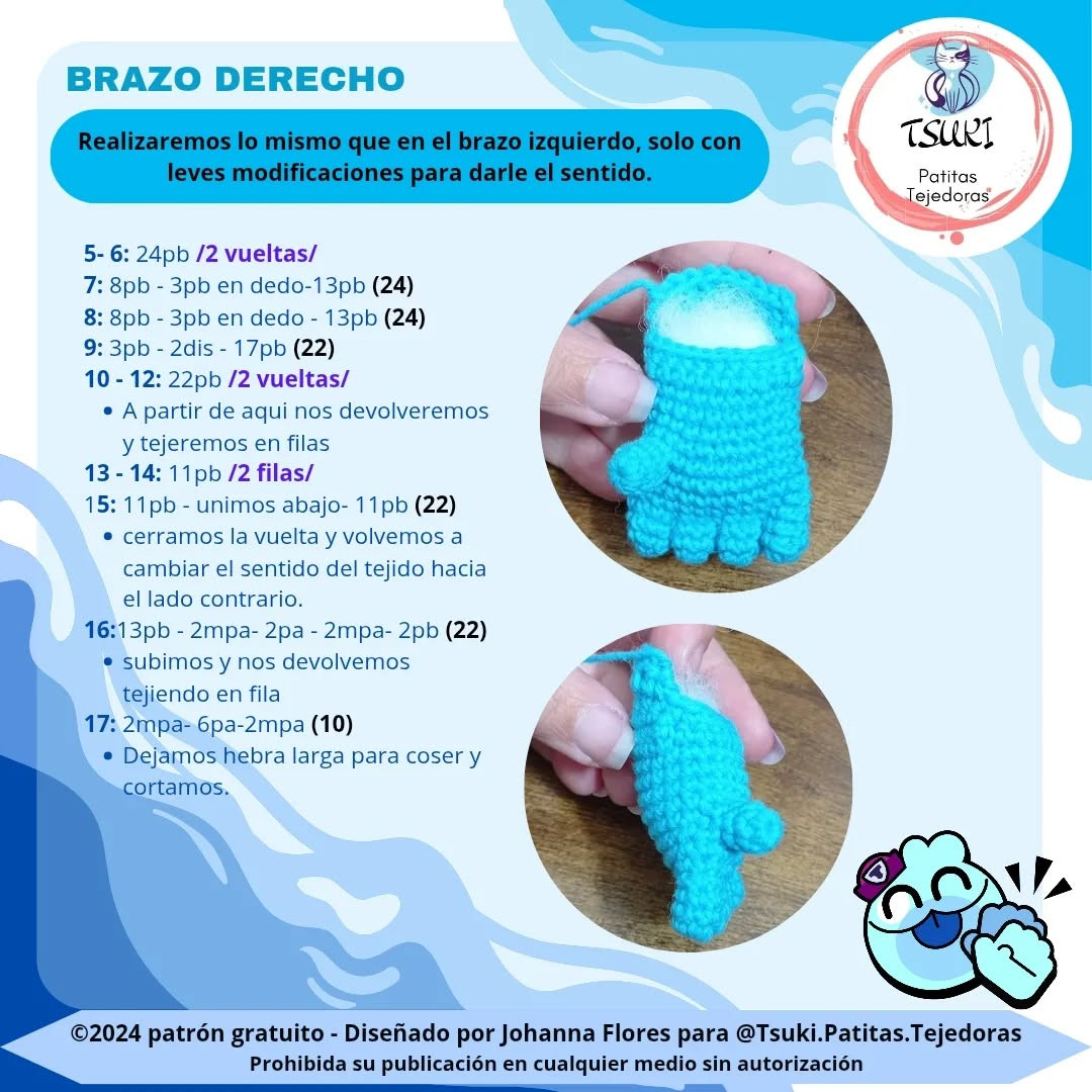 Patrón Amigurumi Squeak Gratis